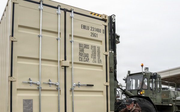 AFMAO receives its first Mobile Embalming Unit (MEU)