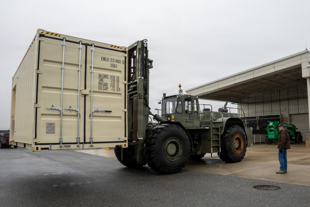 AFMAO receives its first Mobile Embalming Unit (MEU)