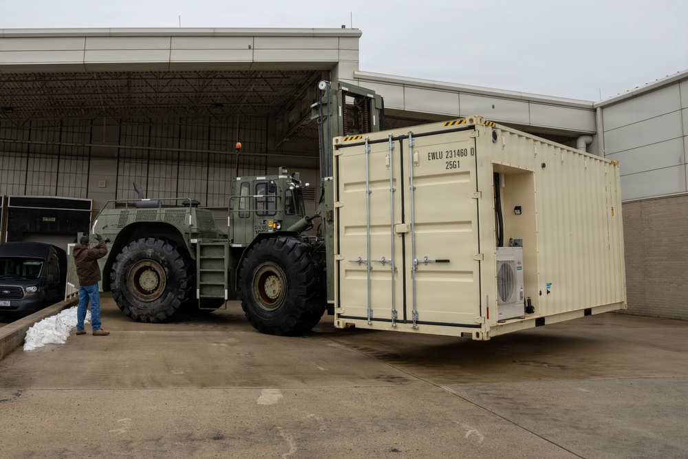 AFMAO receives its first Mobile Embalming Unit (MEU)