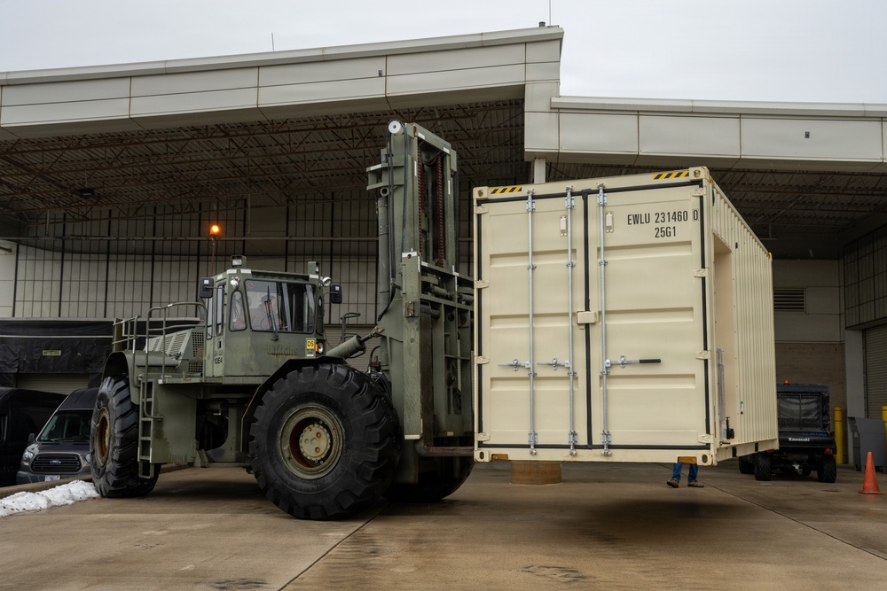 AFMAO receives its first Mobile Embalming Unit (MEU)