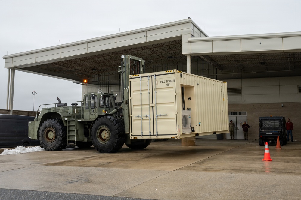 AFMAO receives its first Mobile Embalming Unit (MEU)