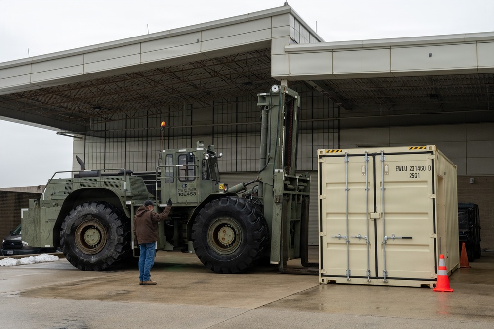AFMAO receives its first Mobile Embalming Unit (MEU)