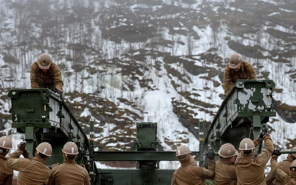 U.S. Navy Seabees Construct 14-Bay MGB