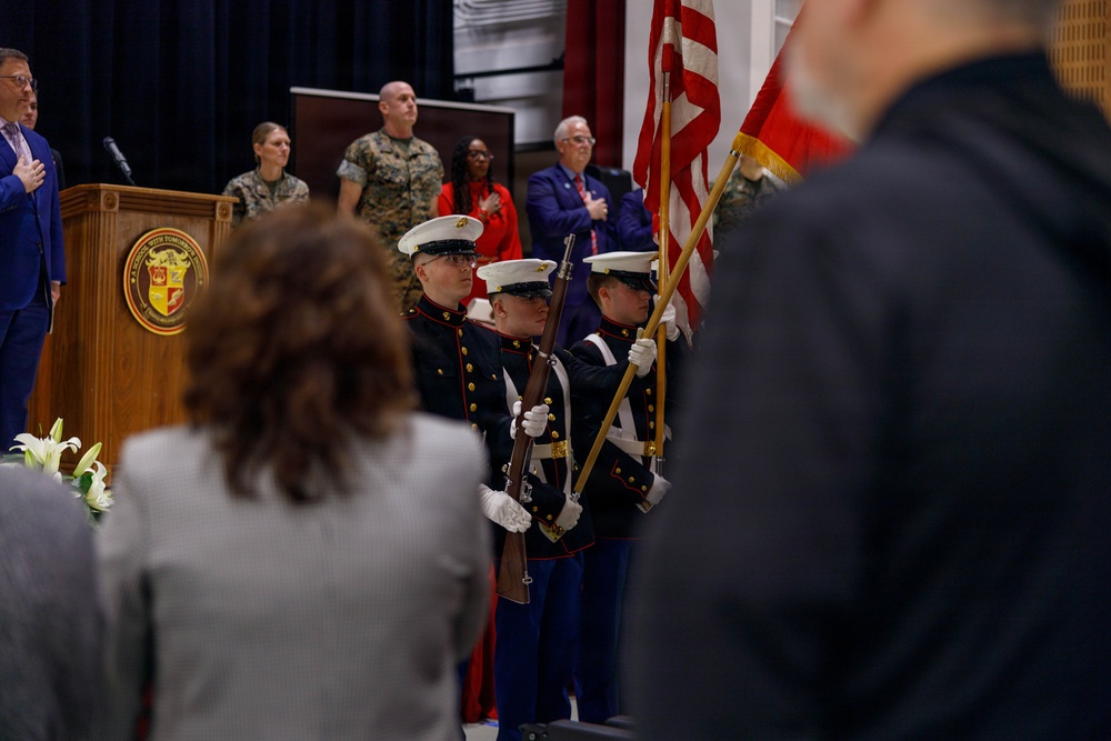 The Grand Opening of the Quantico Middle/High School