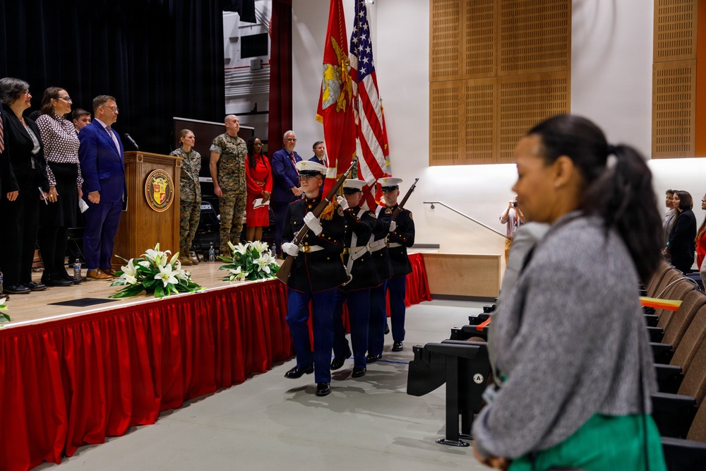 The Grand Opening of the Quantico Middle/High School