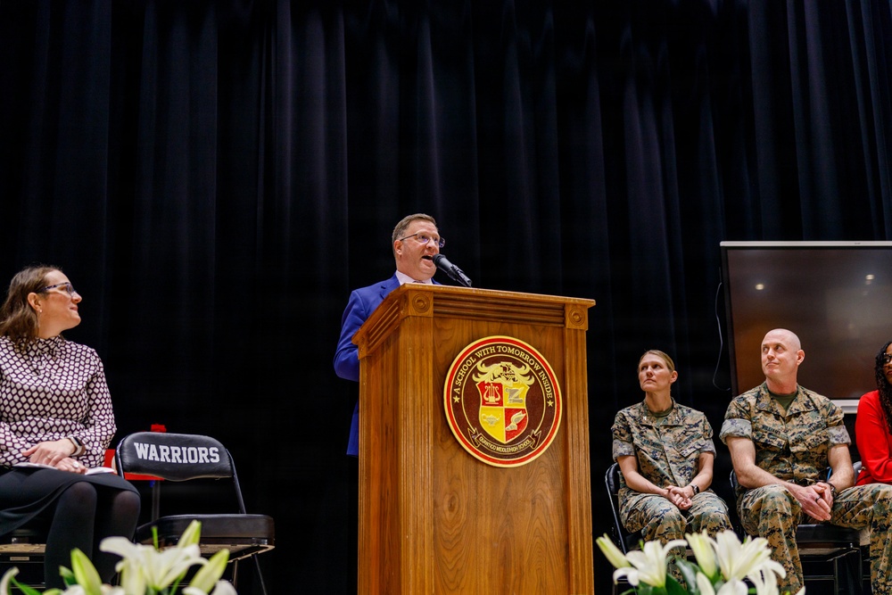 The Grand Opening of the Quantico Middle/High School