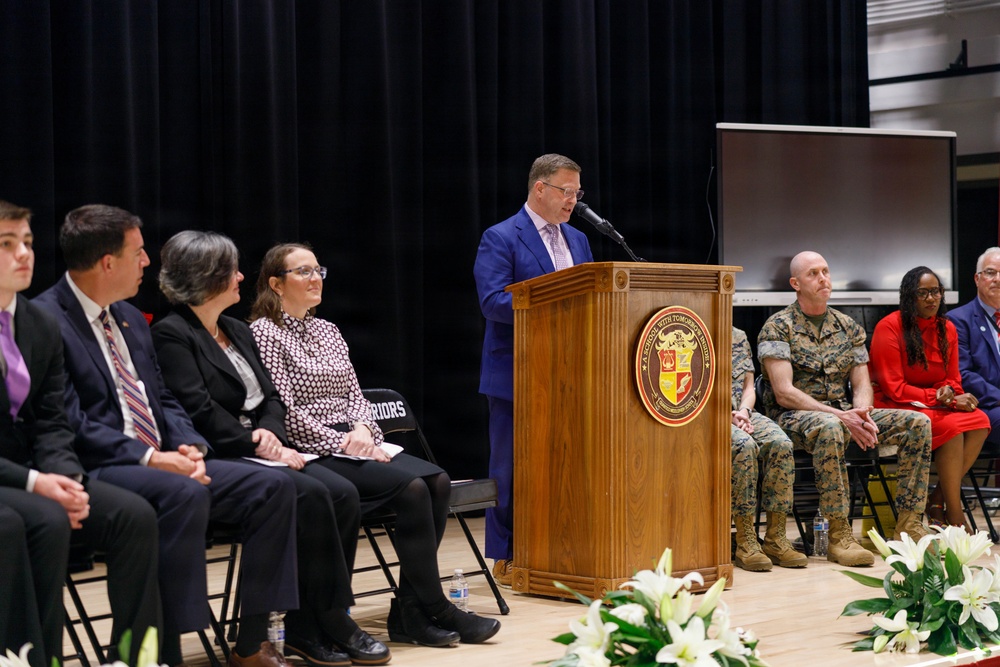 The Grand Opening of the Quantico Middle/High School