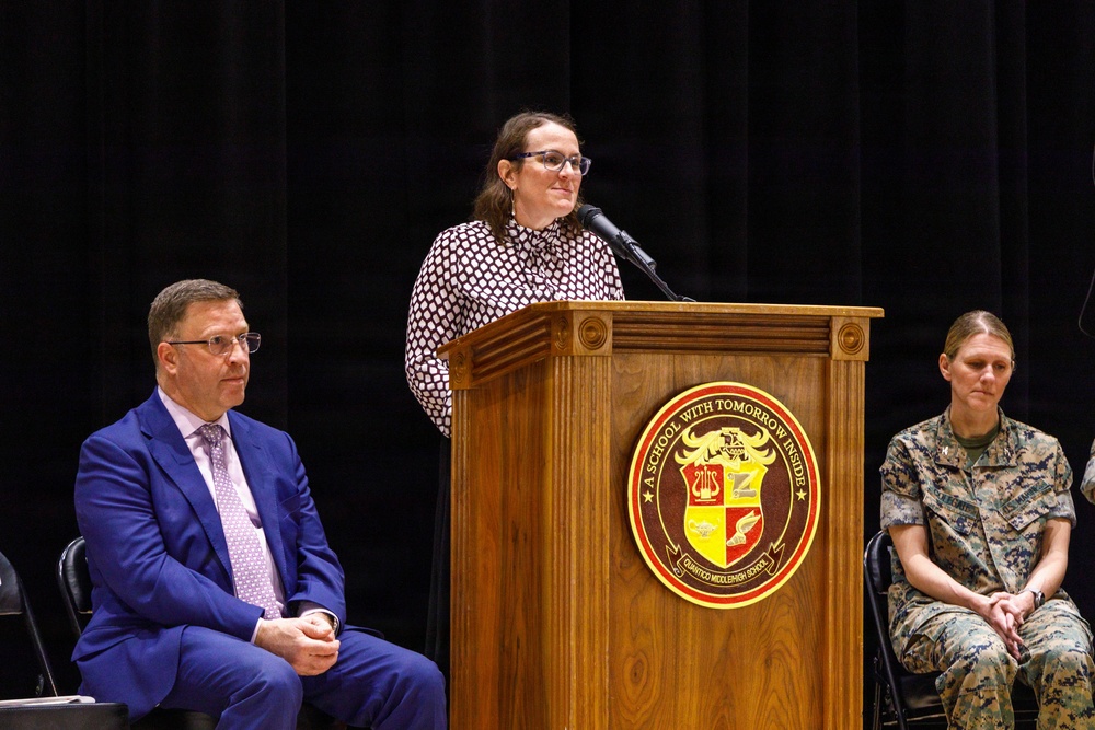 The Grand Opening of the Quantico Middle/High School