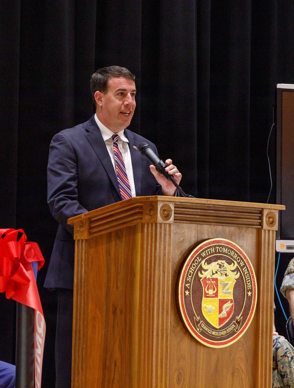 The Grand Opening of the Quantico Middle/High School