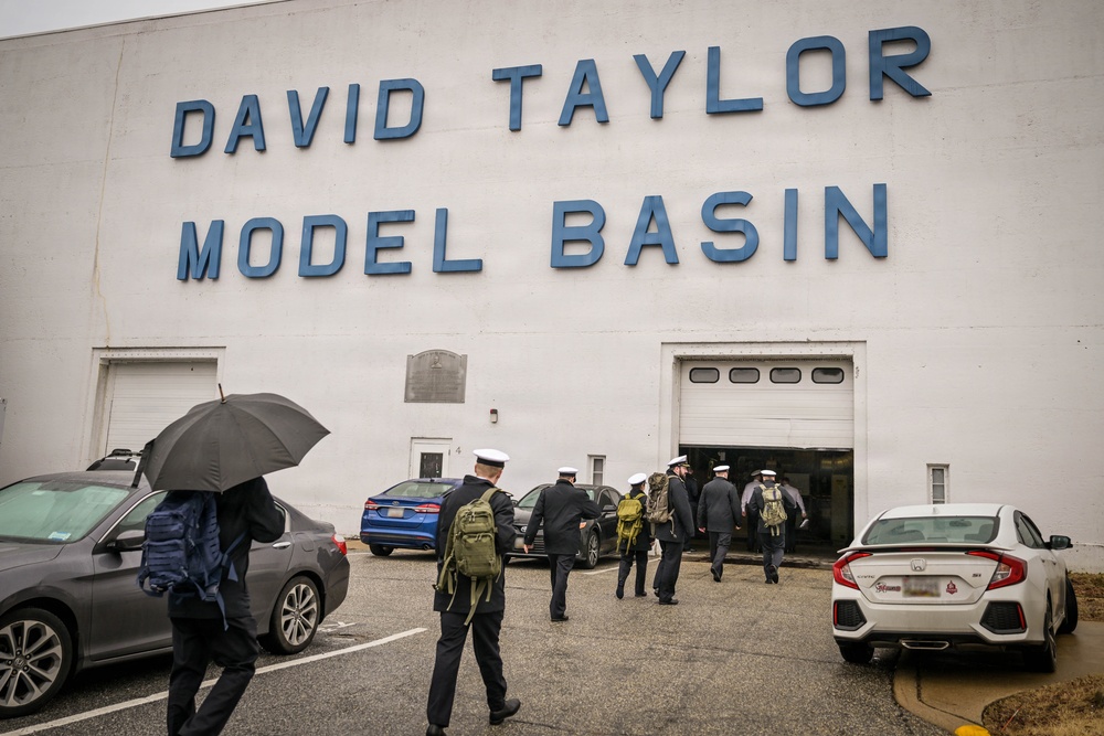 German Navy Officers Visit Carderock
