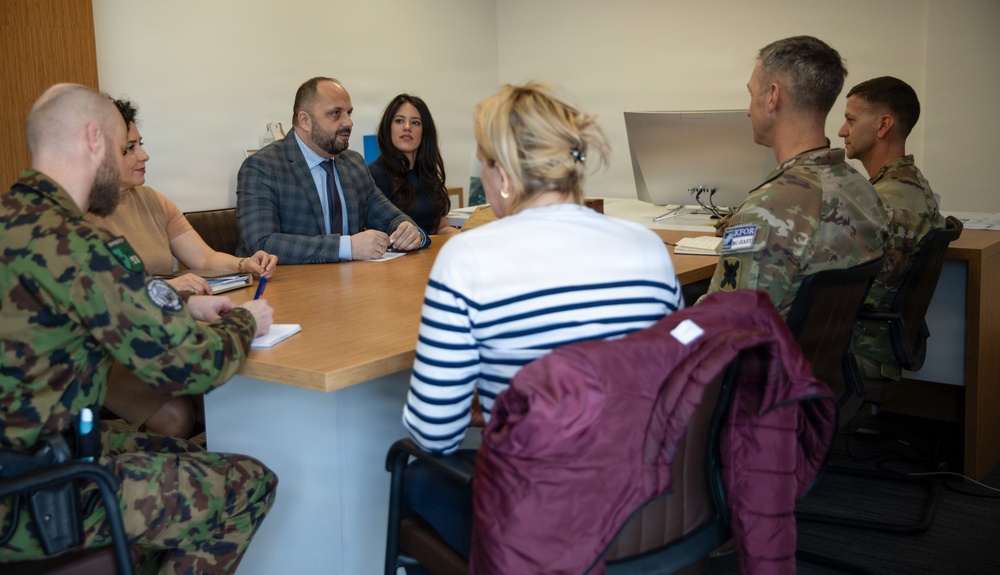 KFOR Regional Command-East conducts key leader engagement