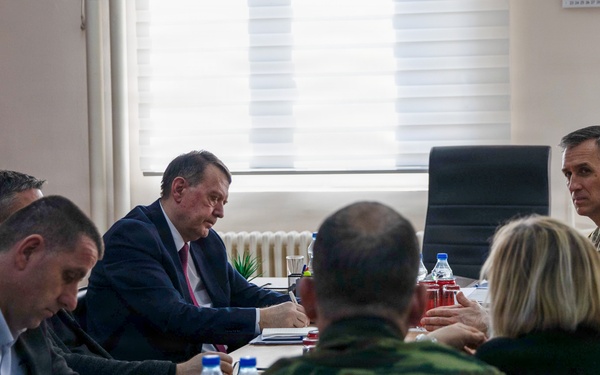 KFOR Regional Command-East conducts key leader engagement