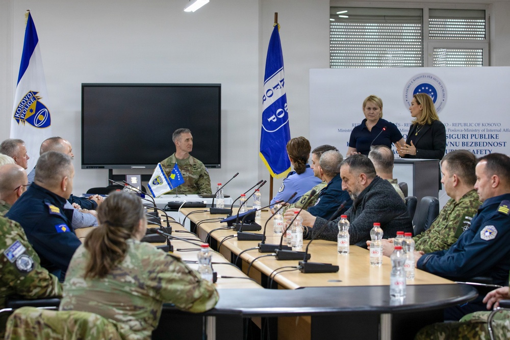 Kosovo Force Regional Command CIMIC Donation