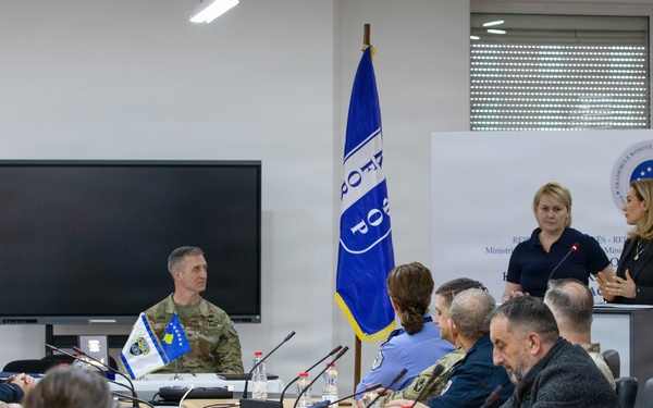 Kosovo Force Regional Command CIMIC Donation