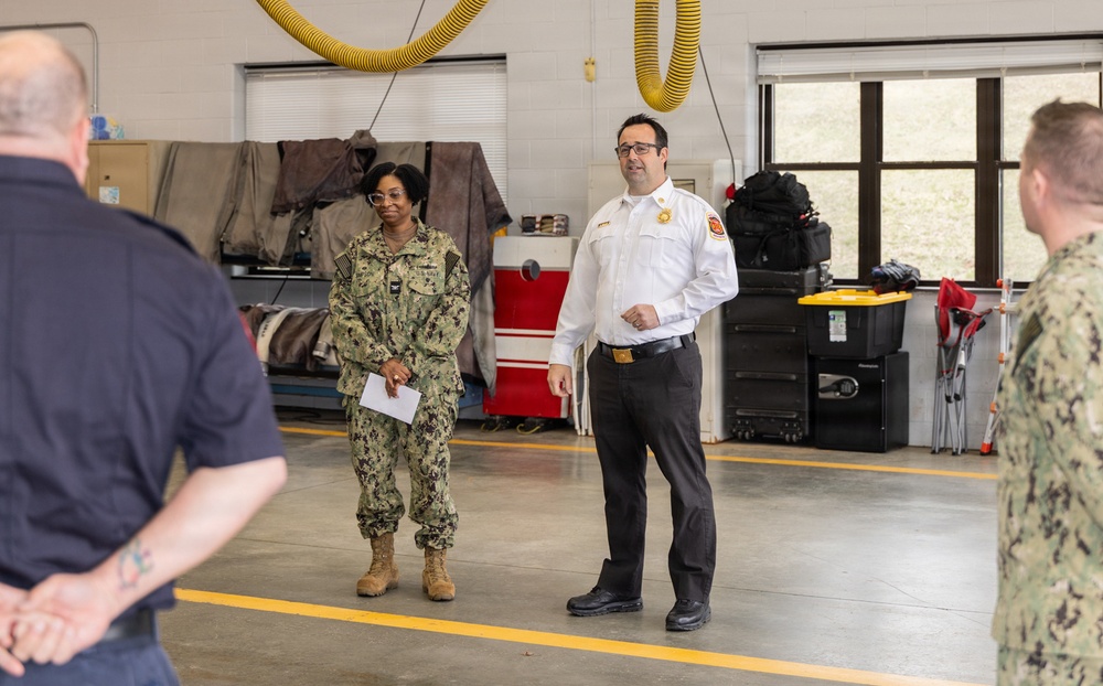 NSA Annapolis Fire Station Receives CNIC Small Fire Department of the Year Award