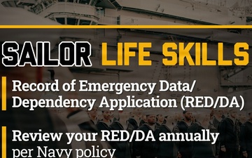 Sailor Life Skills, Part 4: RED/DA Updates