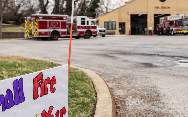 NSA Annapolis Fire Station Receives CNIC Small Fire Department of the Year Award