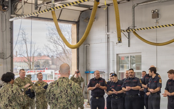 NSA Annapolis Fire Station Receives CNIC Small Fire Department of the Year Award
