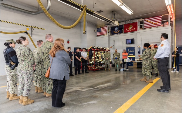NSA Annapolis Fire Station Receives CNIC Small Fire Department of the Year Award