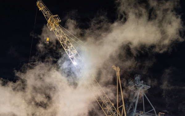 Undocking Crew for The USS North Dakota (SSN 784)