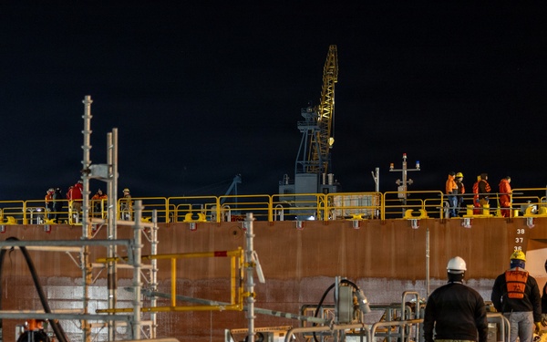 Undocking Crew for The USS North Dakota (SSN 784)
