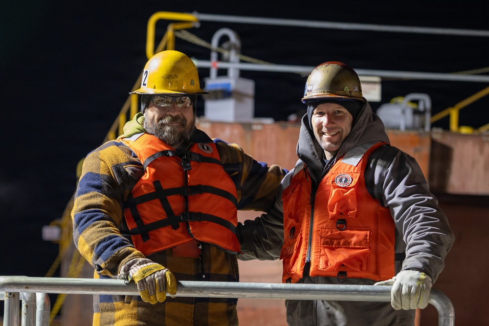 Undocking Crew for The USS North Dakota (SSN 784)