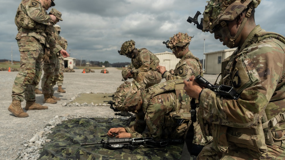 101st Airborne Division Best Squad Competition