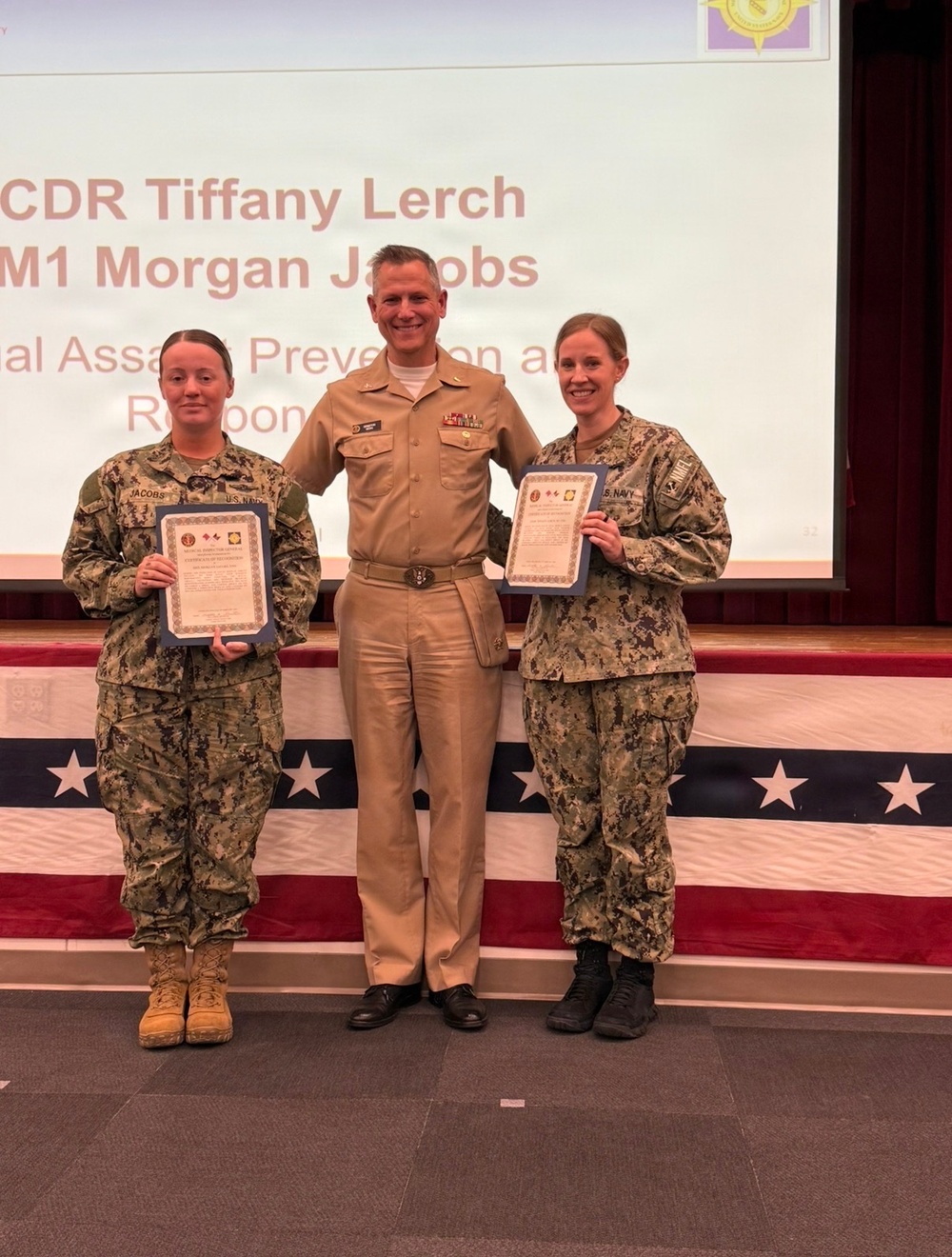 Naval Medical Forces Atlantic Sailors and Staff Recognized