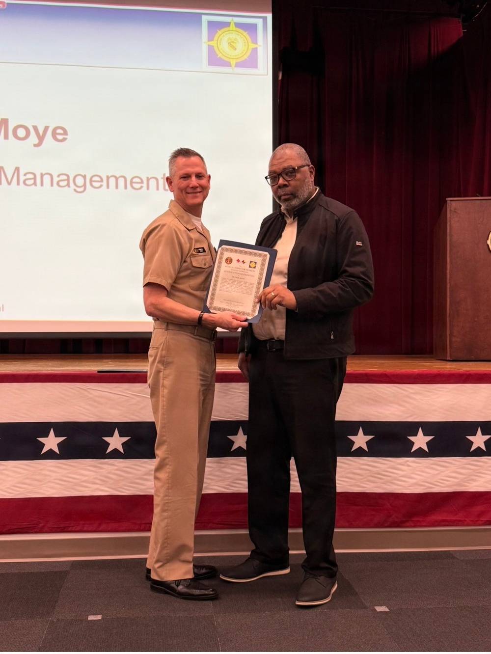Naval Medical Forces Atlantic Sailors and Staff Recognized