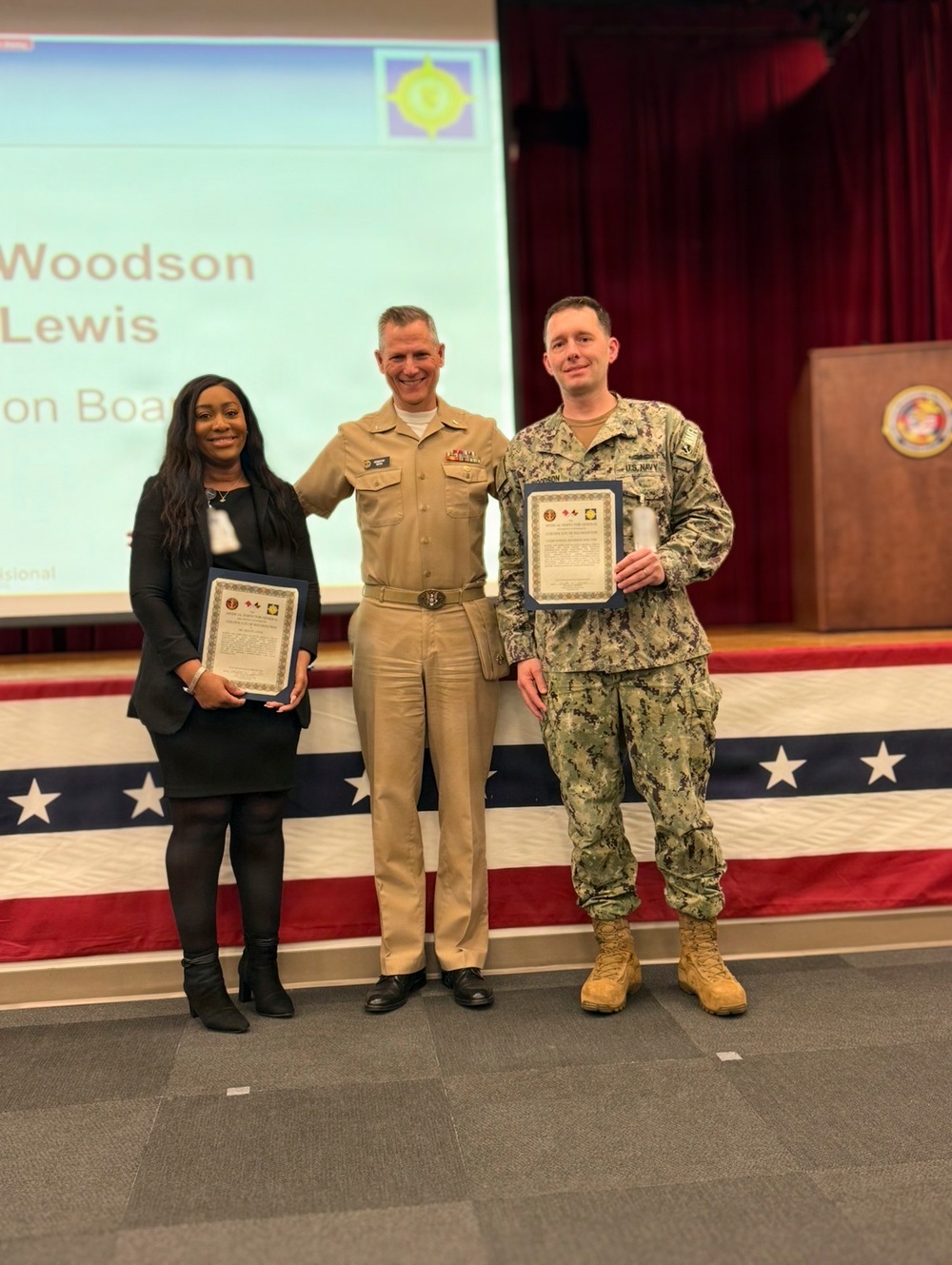 Naval Medical Forces Atlantic Sailors and Staff Recognized