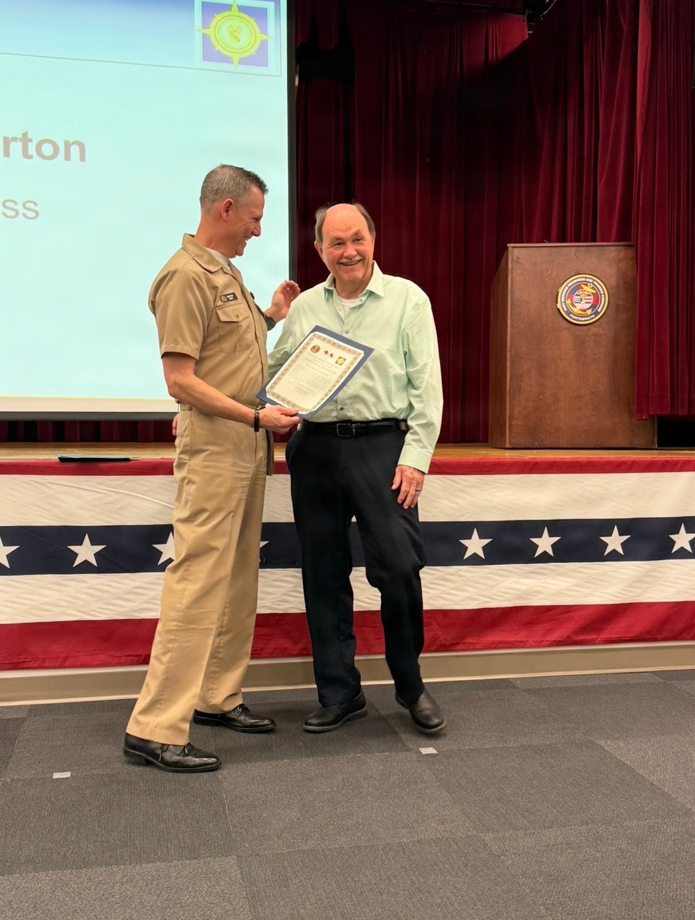Naval Medical Forces Atlantic Sailors and Staff Recognized