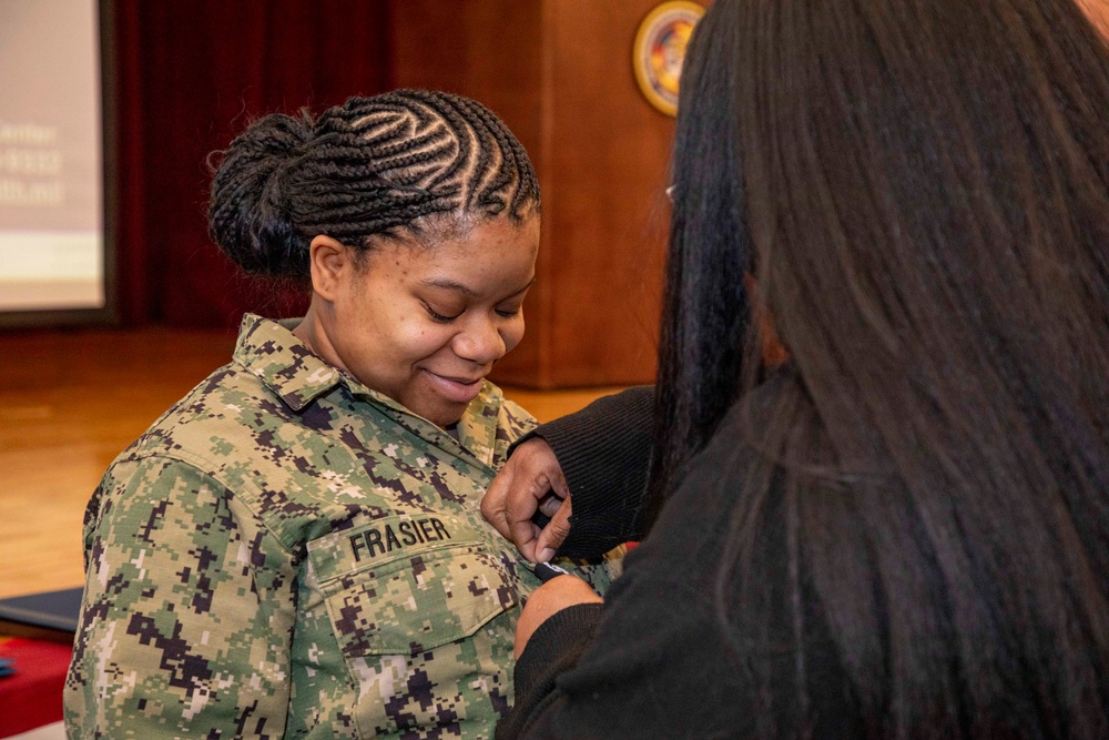Naval Medical Forces Atlantic Sailors and Staff Recognized During All Hands Call