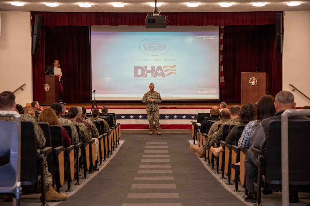 Naval Medical Forces Atlantic Sailors and Staff Recognized During All Hands Call