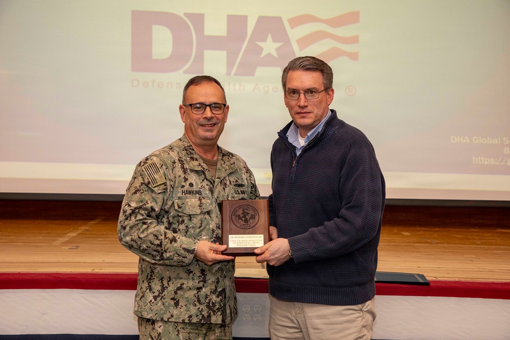 Naval Medical Forces Atlantic Sailors and Staff Recognized During All Hands Call