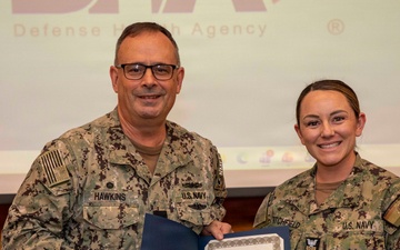 Naval Medical Forces Atlantic Sailors and Staff Recognized During All Hands Call