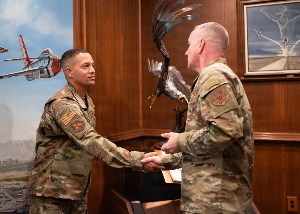 CMSAF visit Nellis AFB to immerse in Airmen's quality of life