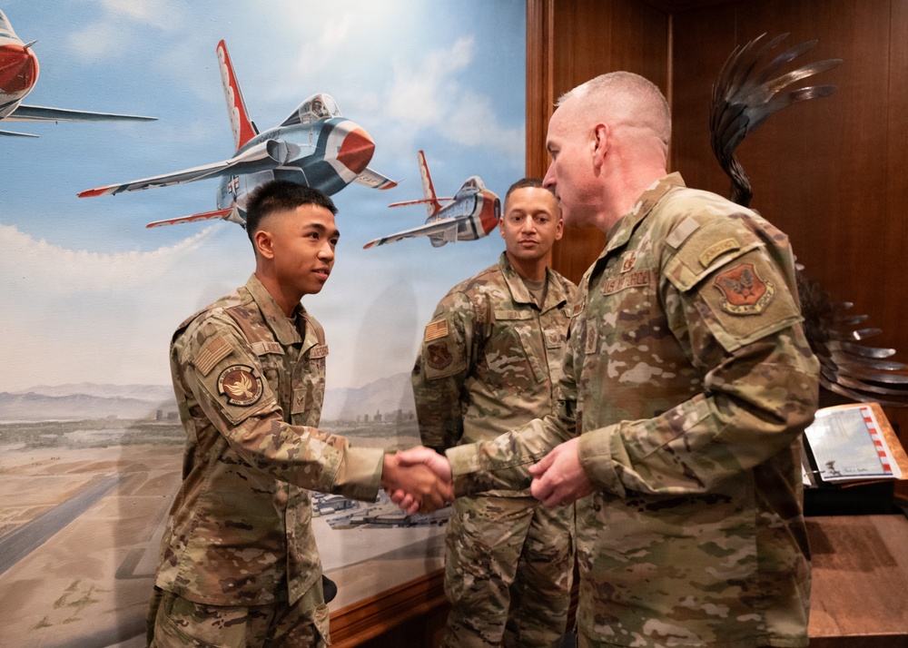 CMSAF visit Nellis AFB to immerse in Airmen's quality of life