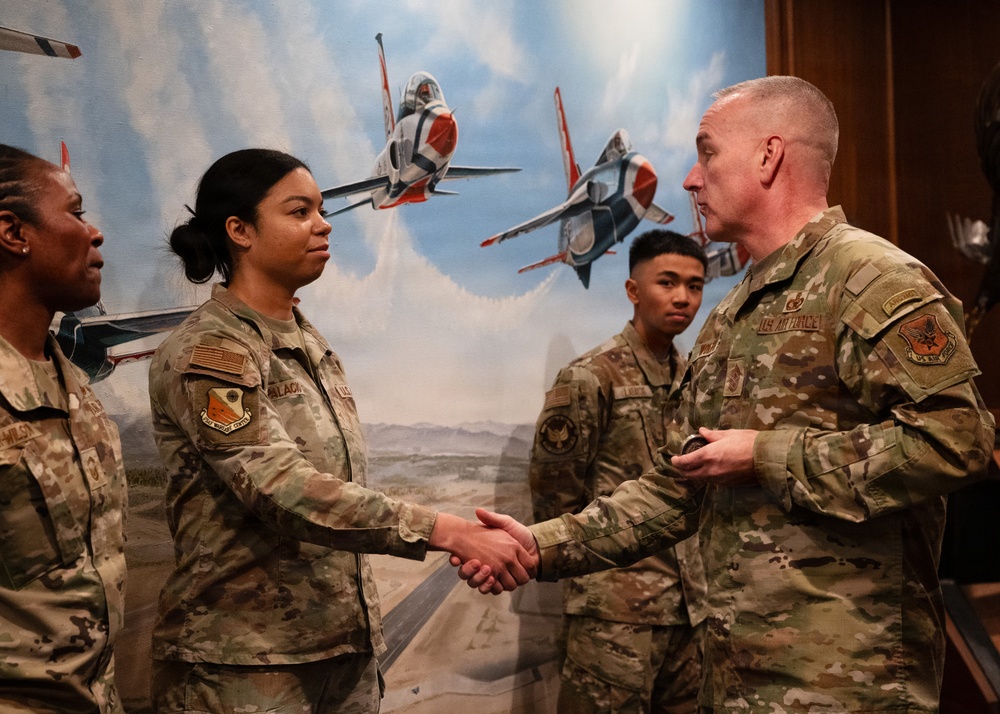 CMSAF visit Nellis AFB to immerse in Airmen's quality of life