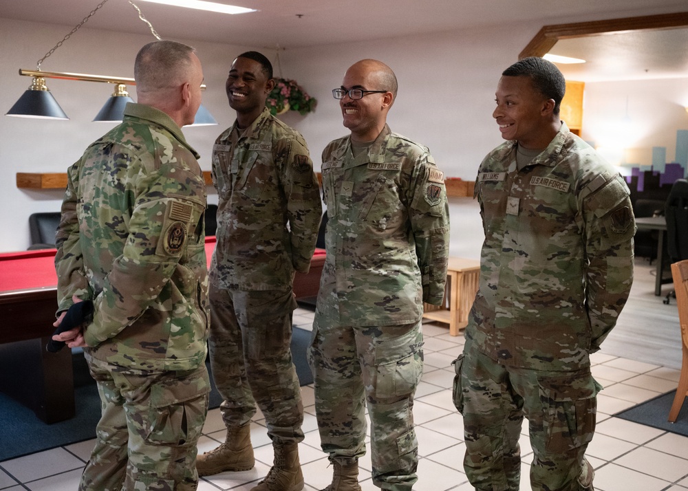 CMSAF visit Nellis AFB to immerse in Airmen's quality of life