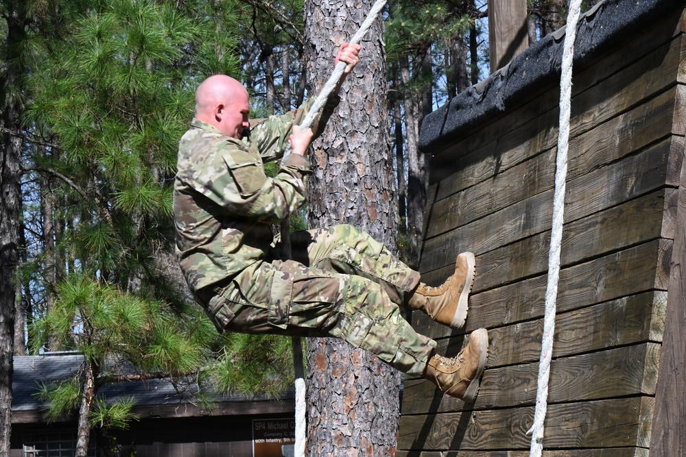 Fort Jackson Basic Combat Training Red Phase Training Confidence Course