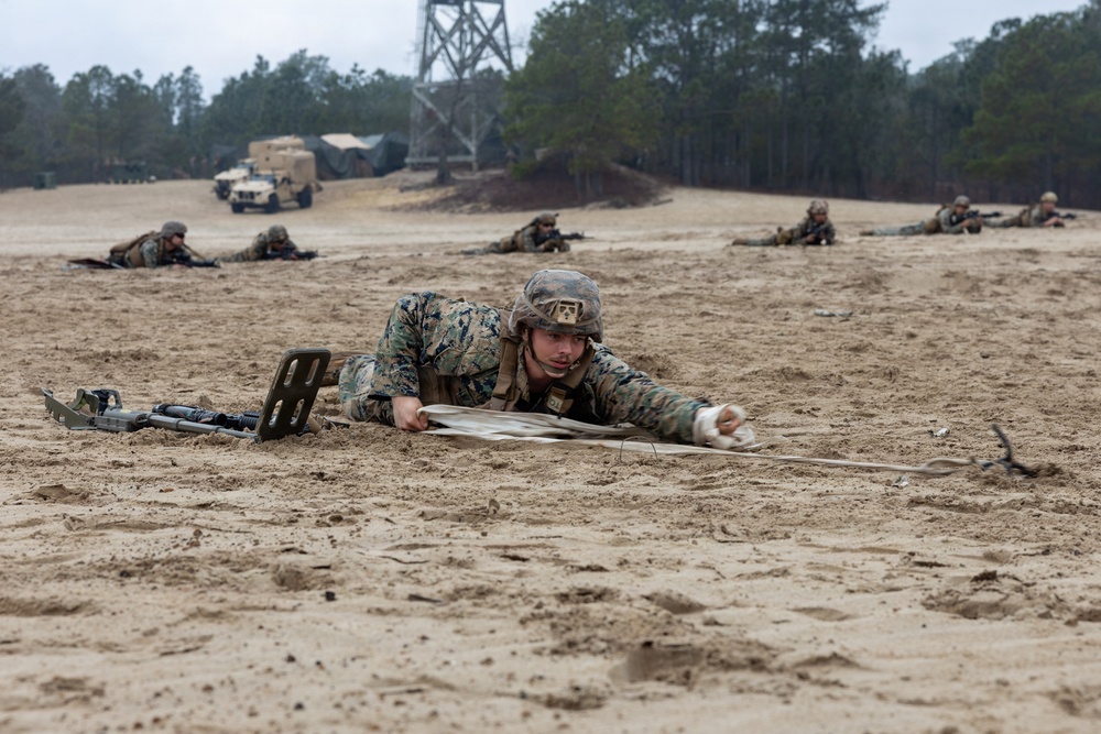 Marines with 8th Engineer Support Battalion Conduct a Certification Exercise