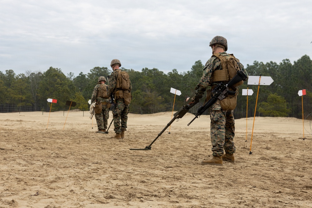 Marines with 8th Engineer Support Battalion Conduct a Certification Exercise
