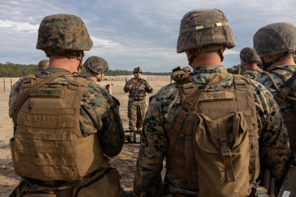 Marines with 8th Engineer Support Battalion Conduct a Certification Exercise