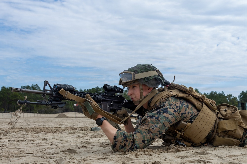Marines with 8th Engineer Support Battalion Conduct a Certification Exercise
