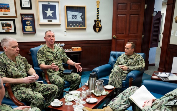 Master Chief Petty Officer of the Navy John Perryman, Visits Naval Support Activity Mid-South