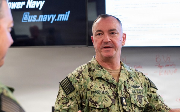 Master Chief Petty Officer of the Navy John Perryman, Visits Naval Support Activity Mid-South