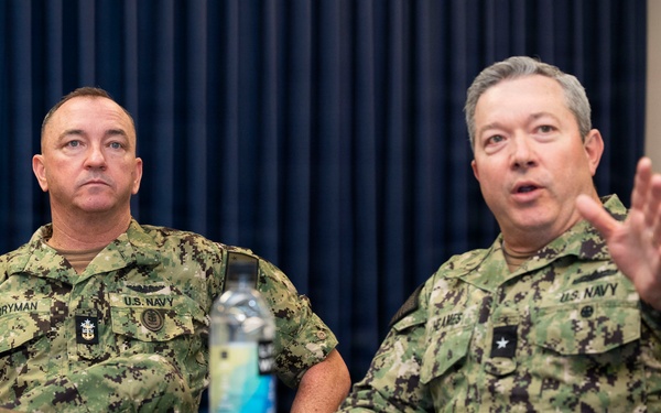Master Chief Petty Officer of the Navy John Perryman, Visits Naval Support Activity Mid-South