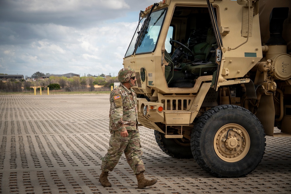 300th Sustainment Brigade, 4th Expeditionary Sustainment Command integrates with 13th Armored Corps Sustainment Command for CPX and Live-Fire training