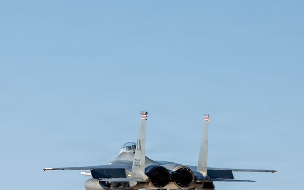 F15s support of Operation Epic Fury