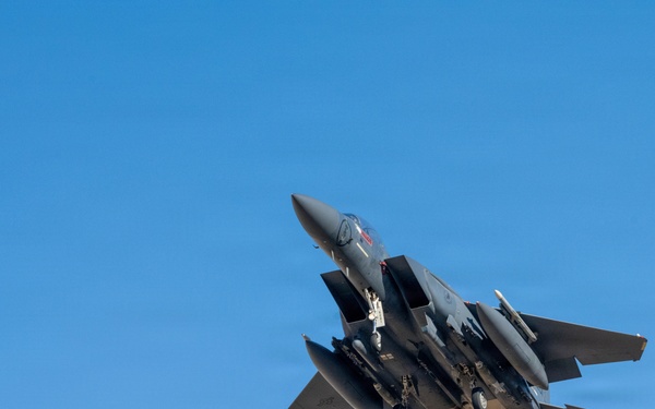 F-15s support Operation Epic Fury